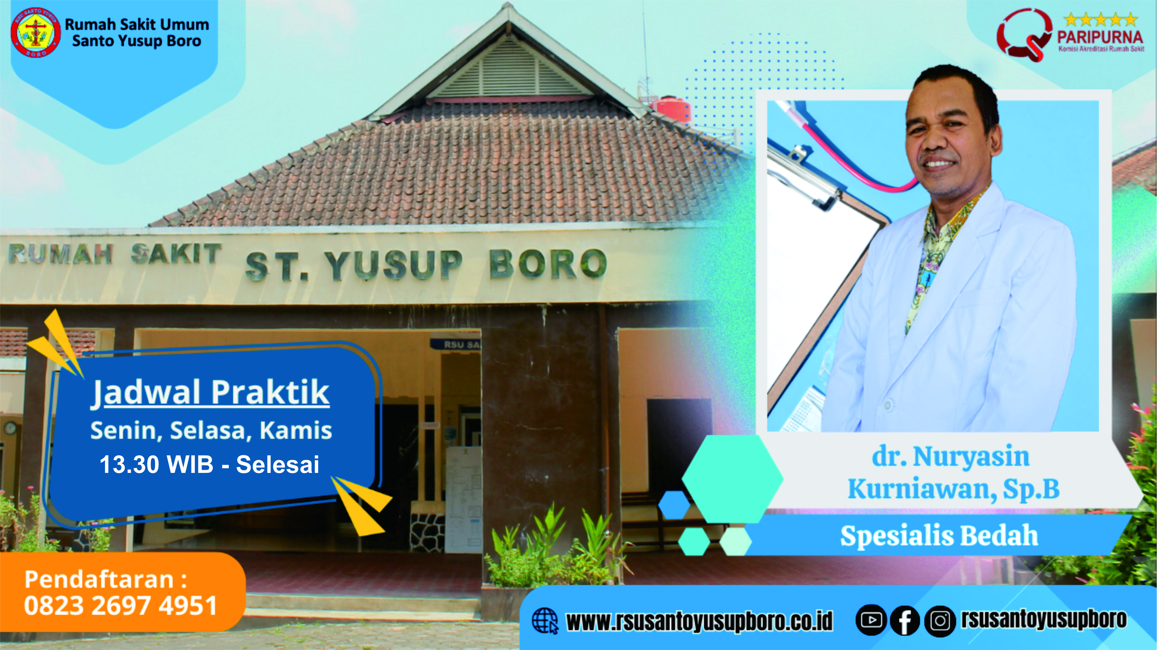 jadwal dr nur yasin